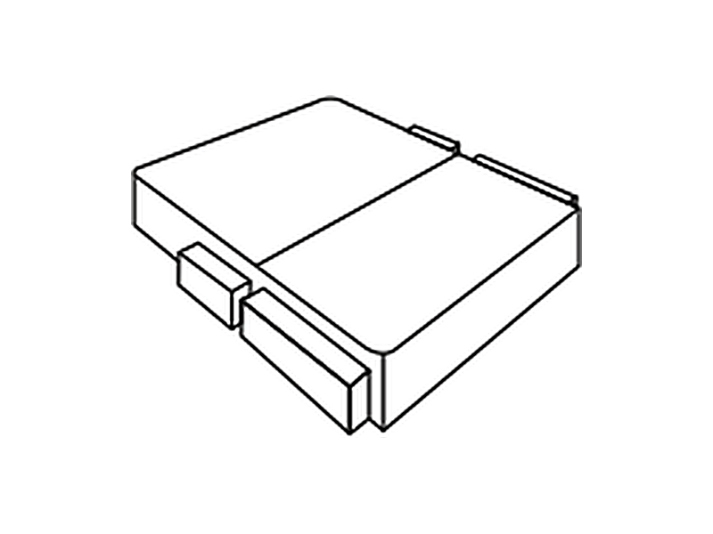 Double divan base with four continental drawers running the full width