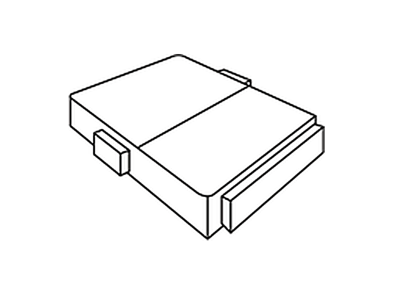 Double divan base with a half end lifting ottoman compartment and two continental drawers